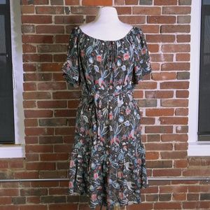 French Connection Silk Dress, M